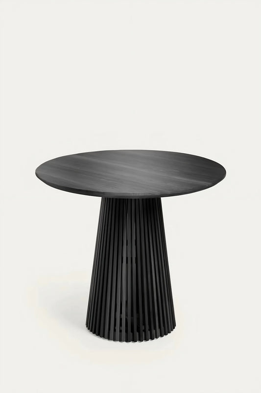 Cedar Wood Round Side Table | La Forma Jeanette