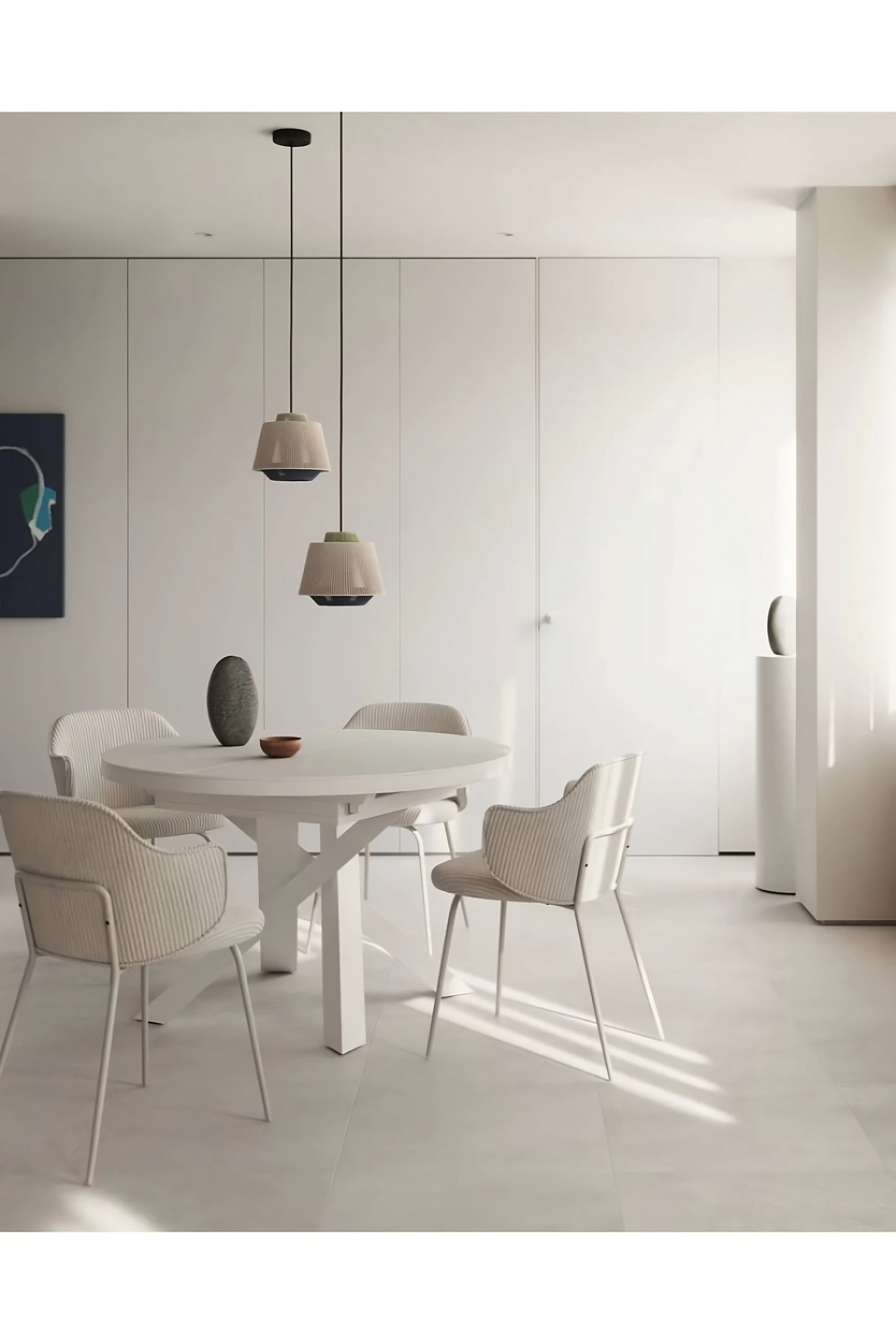 Conical Jute Ceiling Lamp | La Forma Yuvia