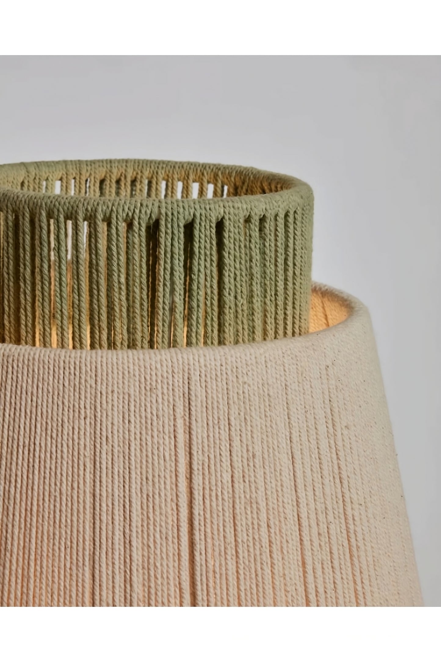 Conical Jute Floor Lamp | La Forma Yuvia