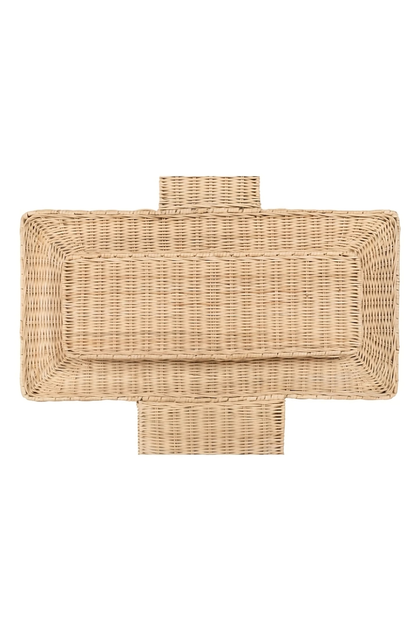 Geometrical Rattan Wall Lamp | Versmissen Totem