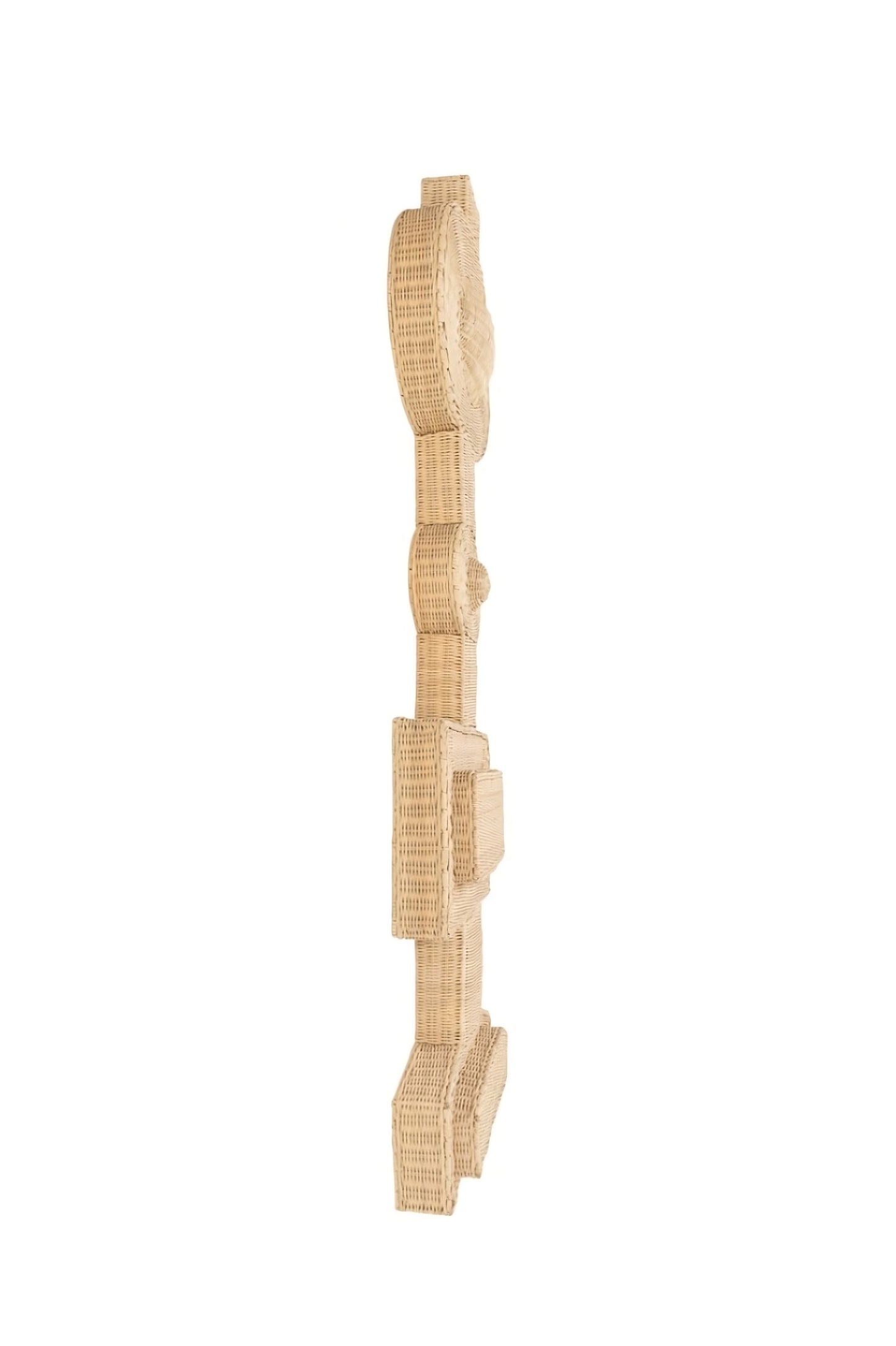 Geometrical Rattan Wall Lamp | Versmissen Totem