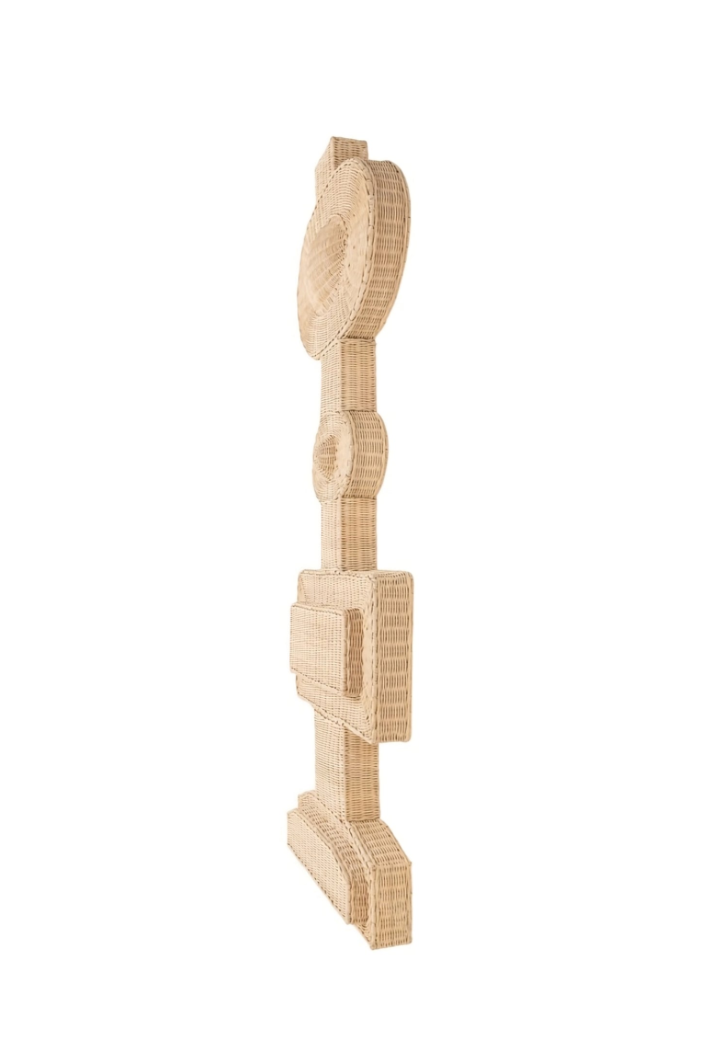 Geometrical Rattan Wall Lamp | Versmissen Totem