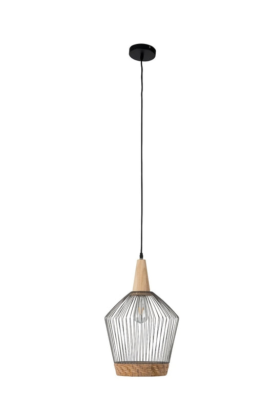 Gray Long Cage Pendant Lamp | Zuiver Birdy