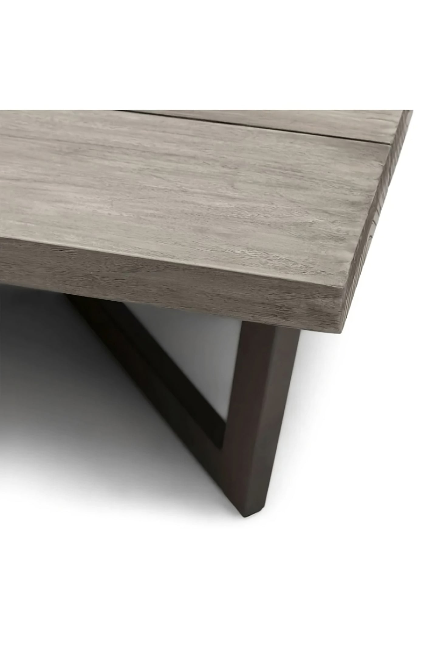 Gray Teak Outdoor Coffee Table | Rivièra Maison Bondi Beach