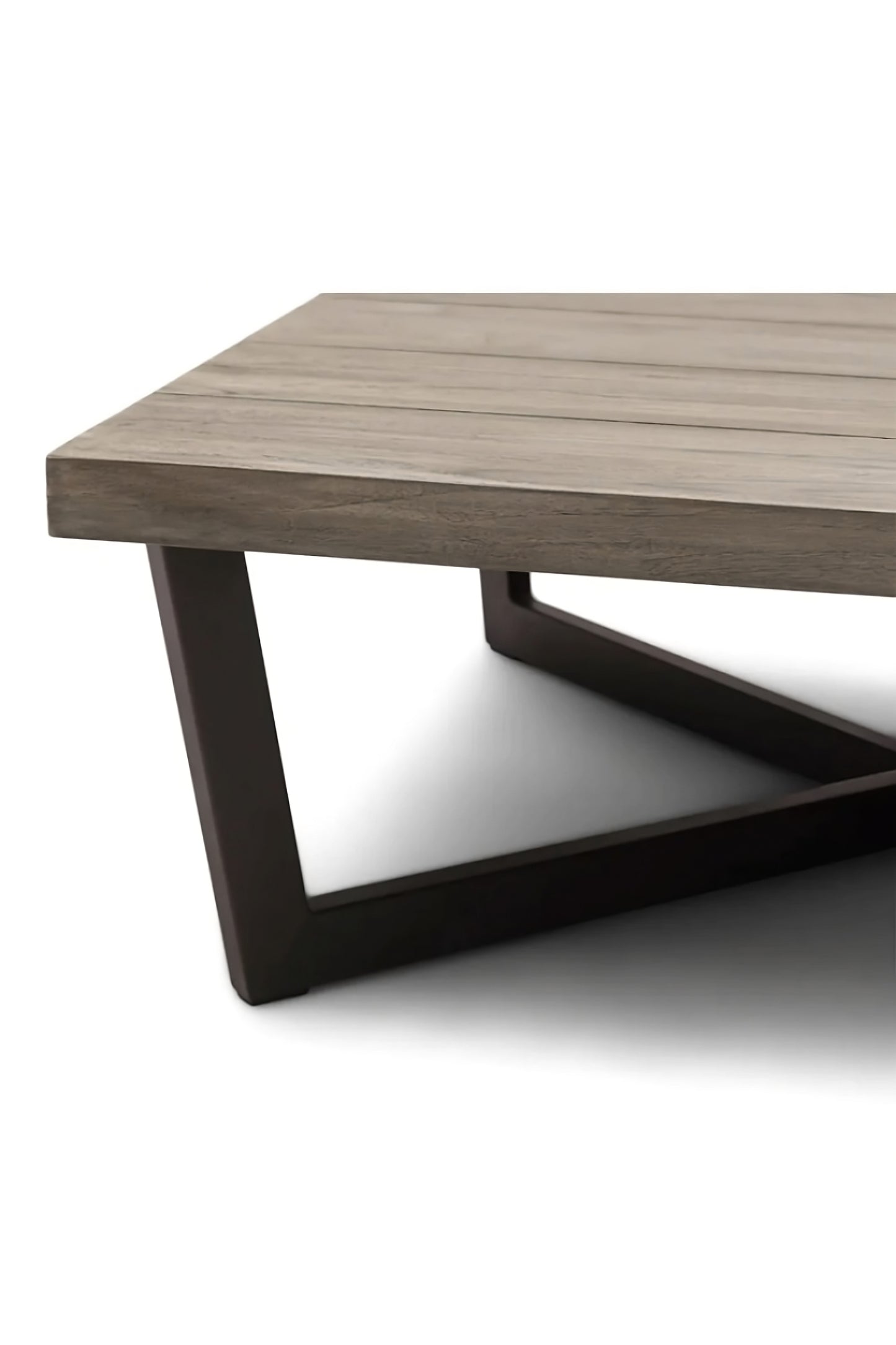 Gray Teak Outdoor Coffee Table | Rivièra Maison Bondi Beach