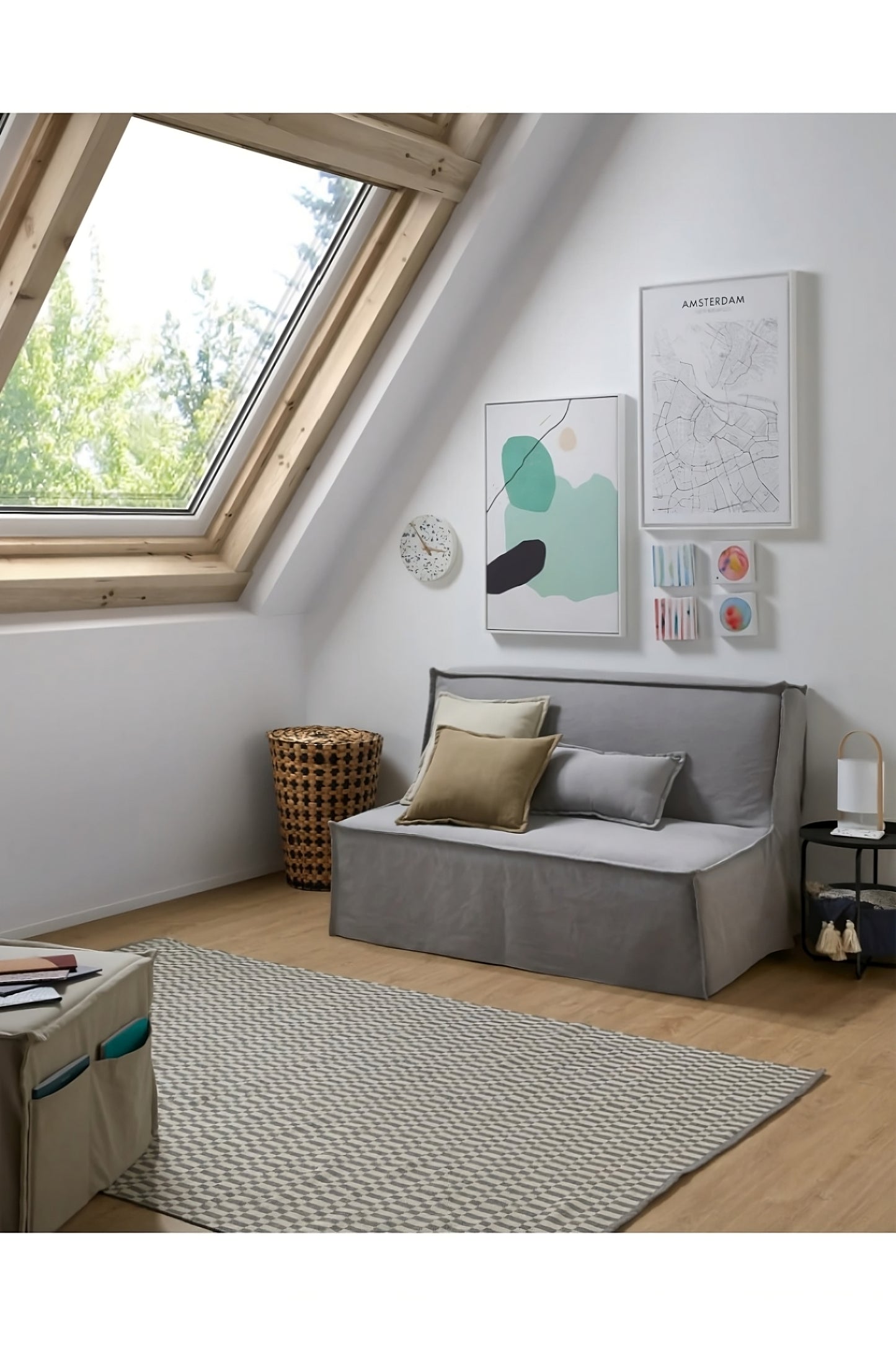 Hand Braided Fiber Basket Set | La Forma Cumberland