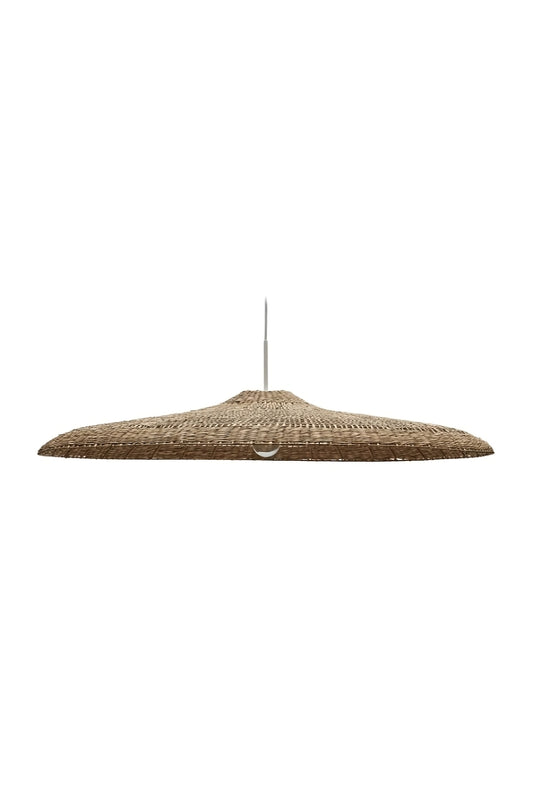 Handwoven Seagrass Ceiling Lamp | La Forma Cruilles