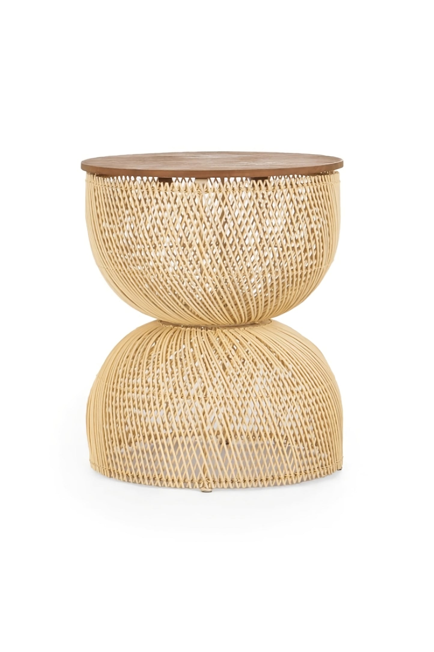 Hourglass Rattan Side Table | dBodhi Wave