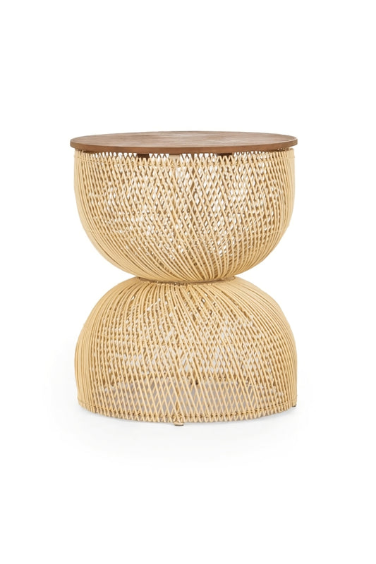 Hourglass Rattan Side Table | dBodhi Wave
