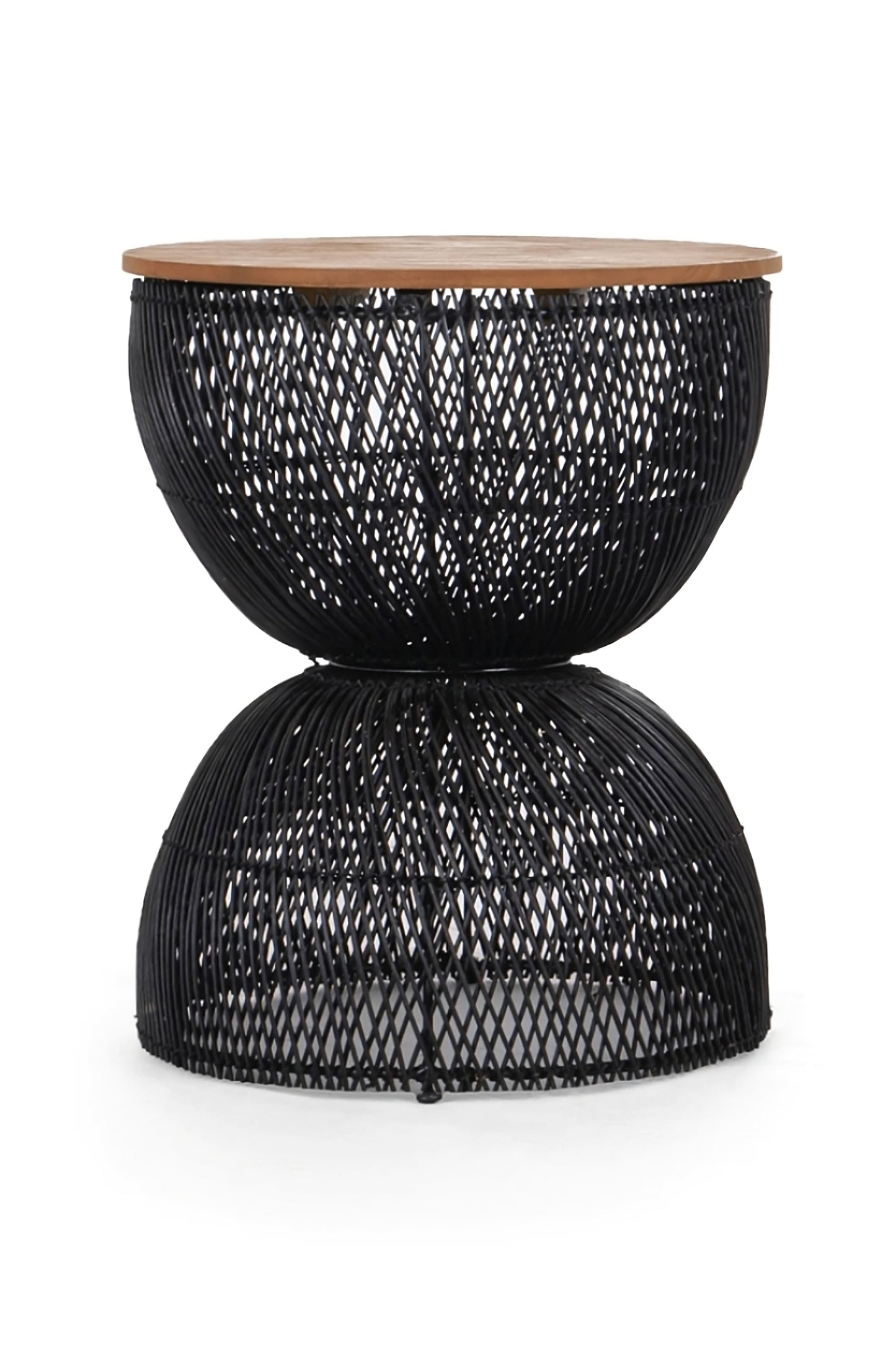 Hourglass Rattan Side Table | dBodhi Wave