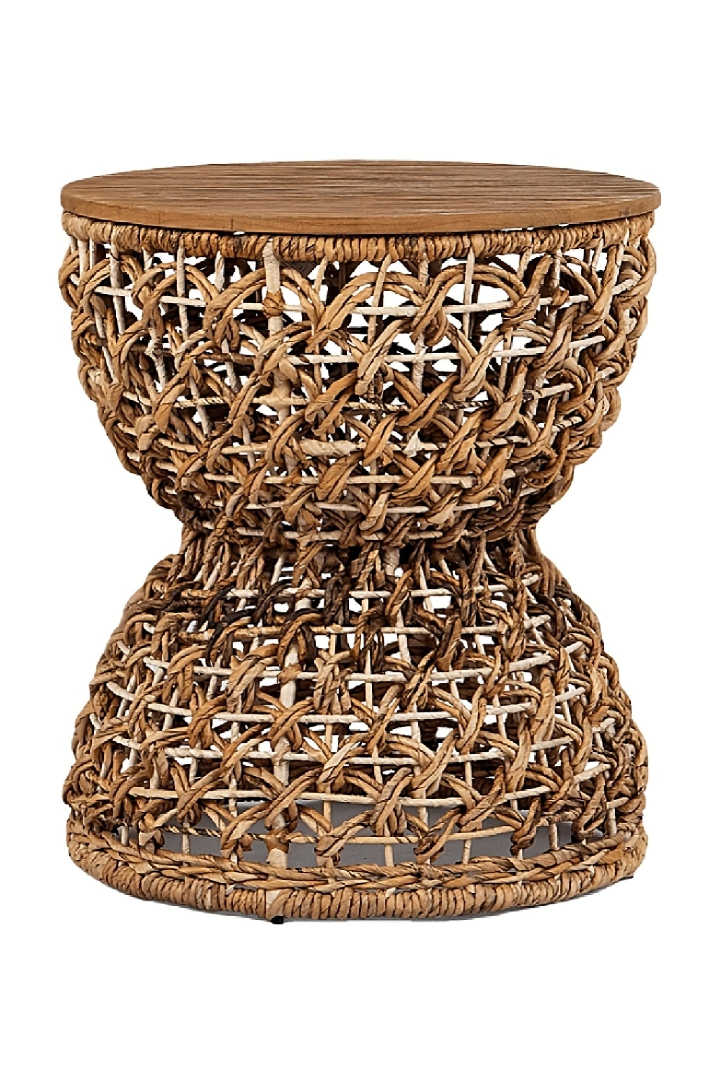 Hourglass Shaped Wooden Stool | dBodhi Rebana Sopran