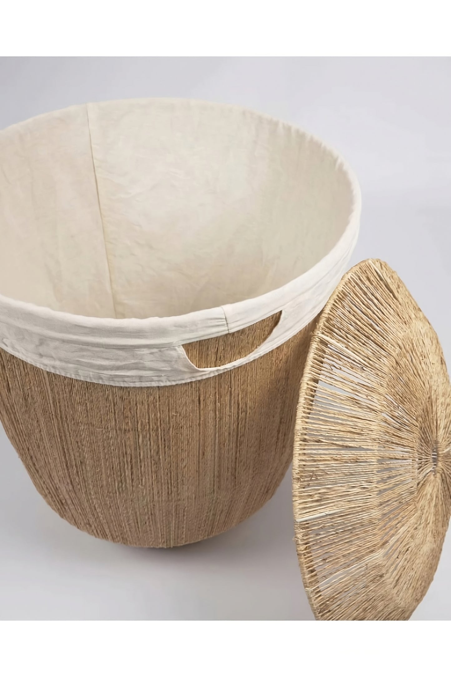 Jute Lidded Basket Set (2) | La Forma Estibalis