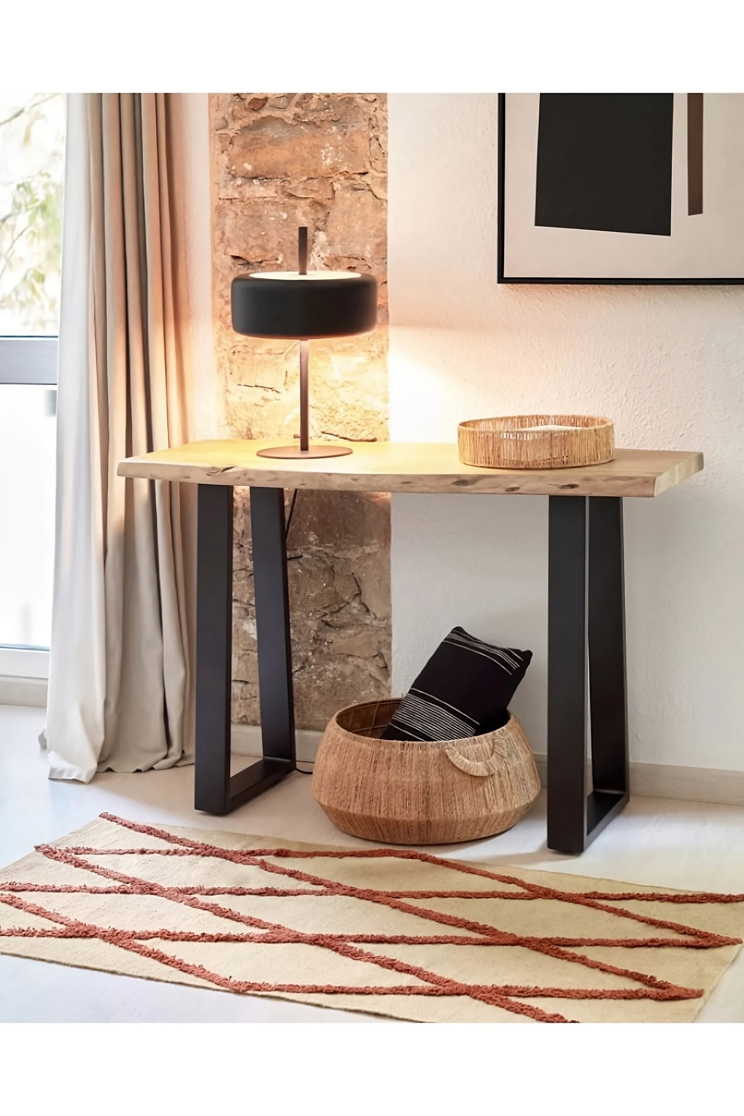 Jute Round Basket Set (2) | La Forma Estibalis