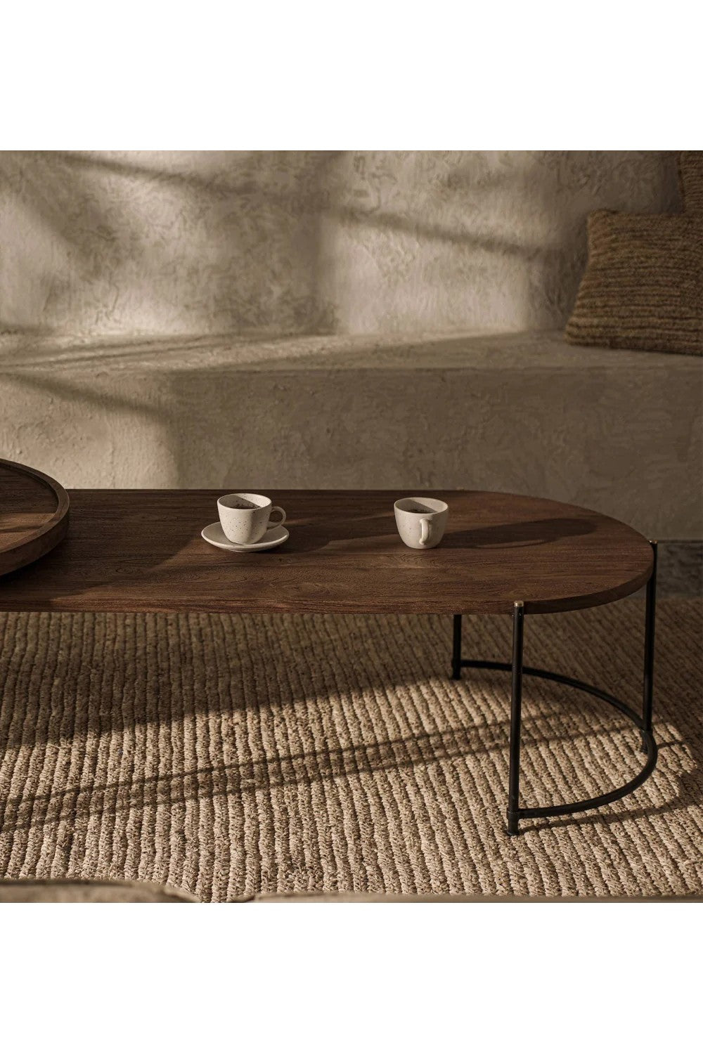 Metal Framed Wooden Nesting Coffee Tables (2) | dBodhi Coco