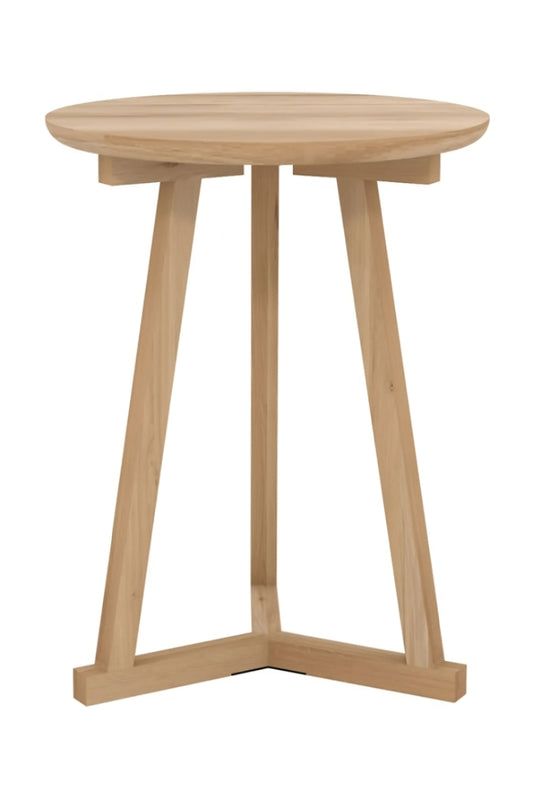 Minimalist Round Side Table | Ethnicraft Tripod