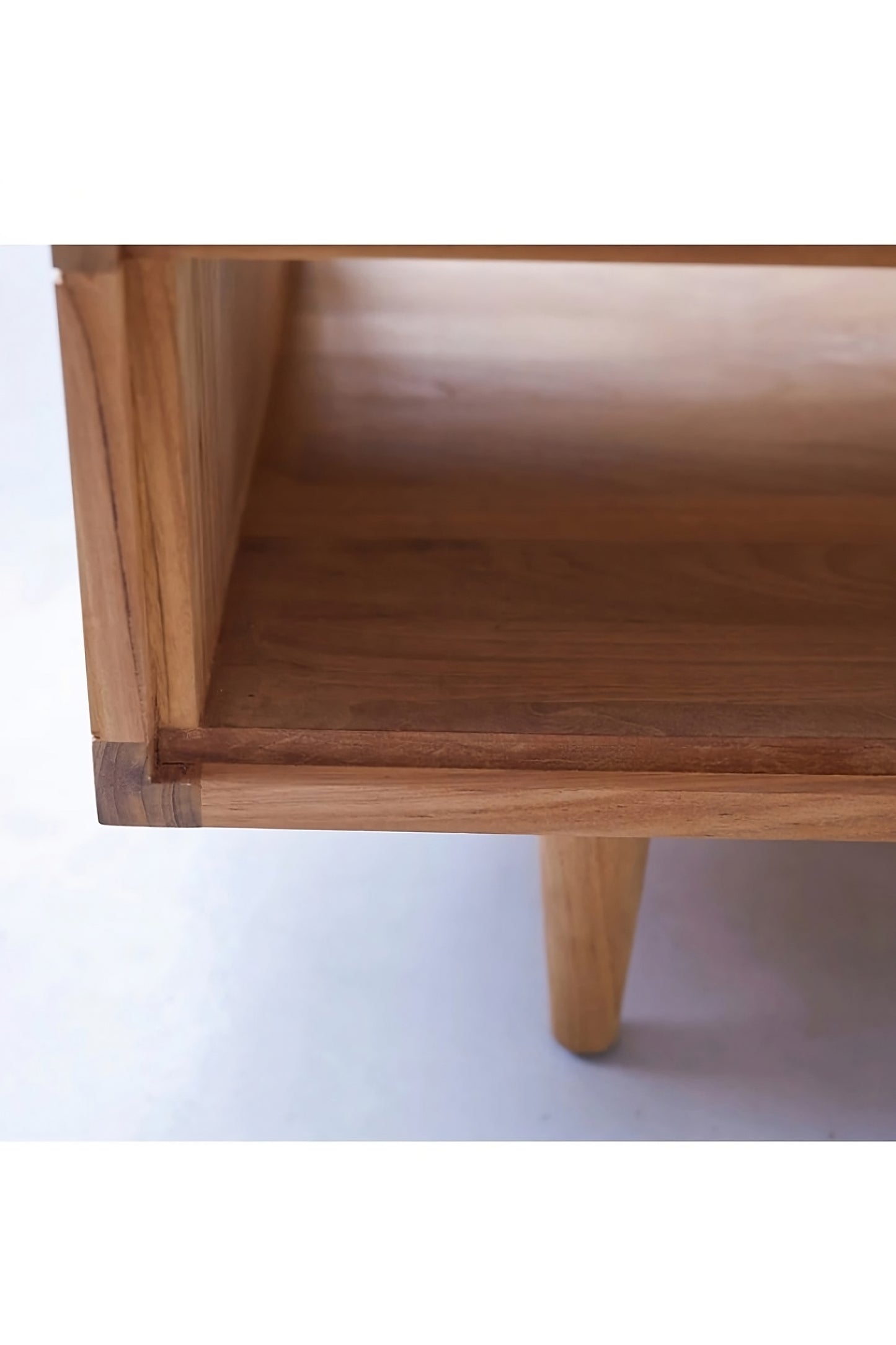 Minimalist Teak Coffee Table | Tikamoon Jonak