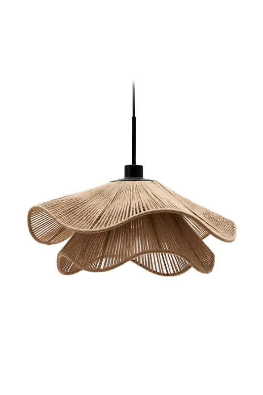 Modern Jute Ceiling Lamp | La Forma Pontos