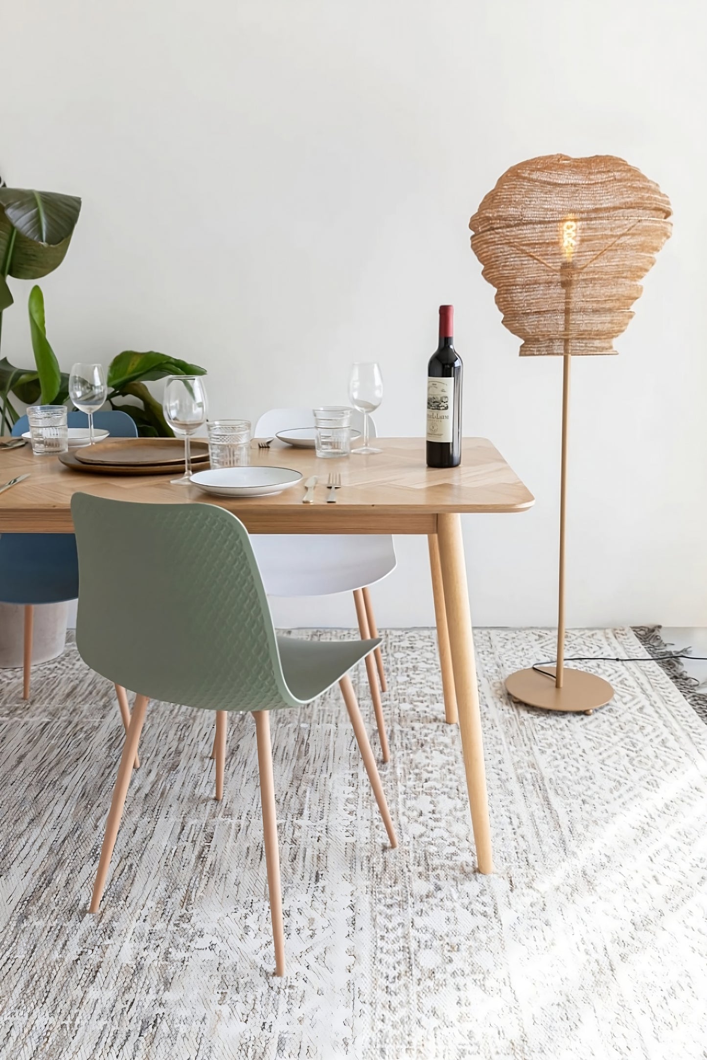 Modern Teak Dining Table | DF Fabio