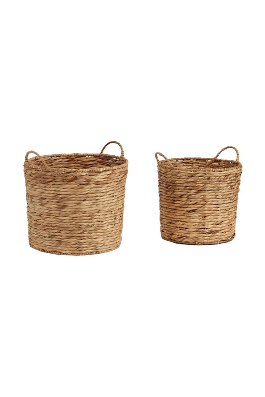 Set Keranjang Serat Alami (2) | Tiang La Forma 