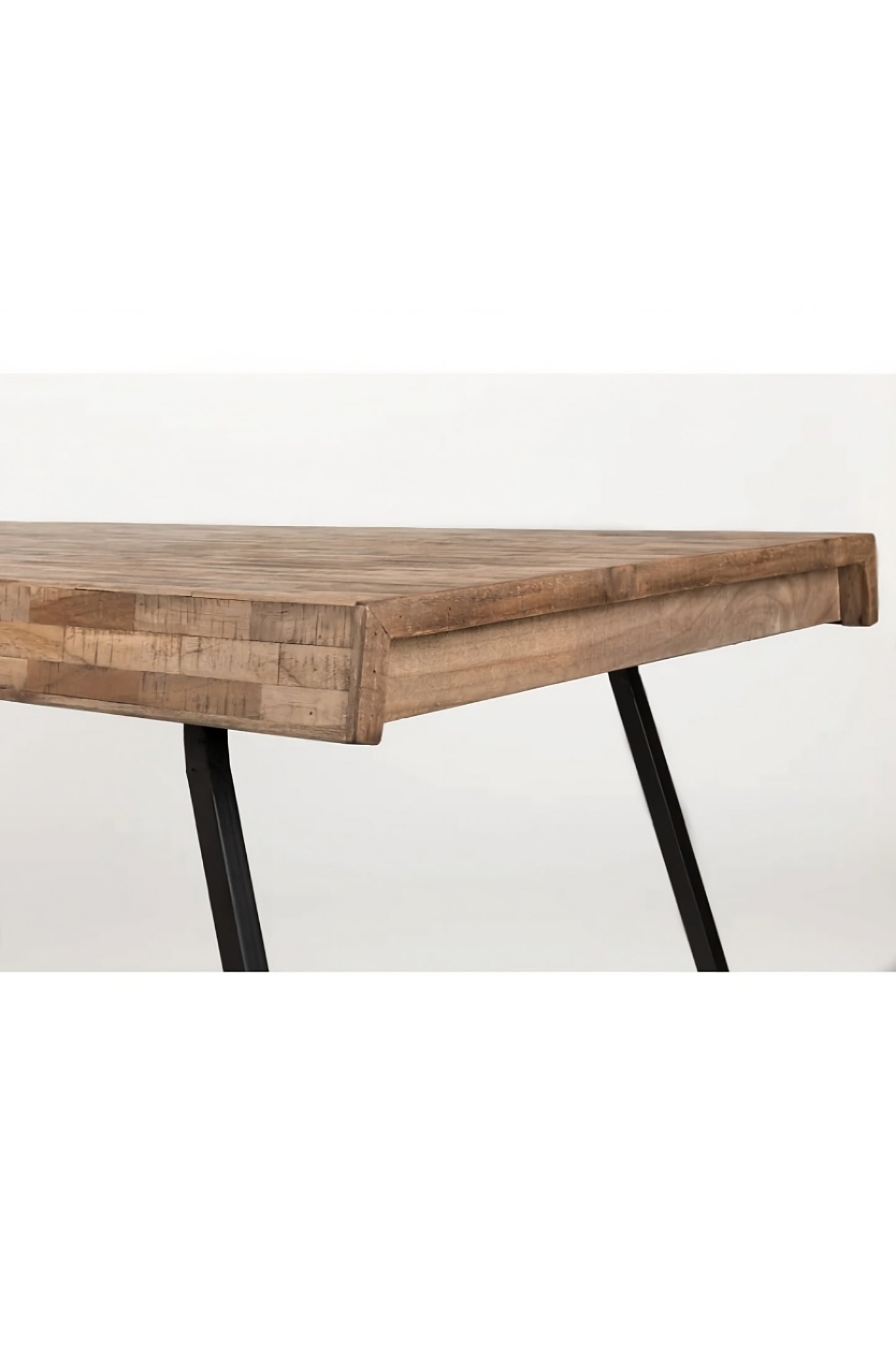 Natural Lacquered Teak Dining Table | DF Suri