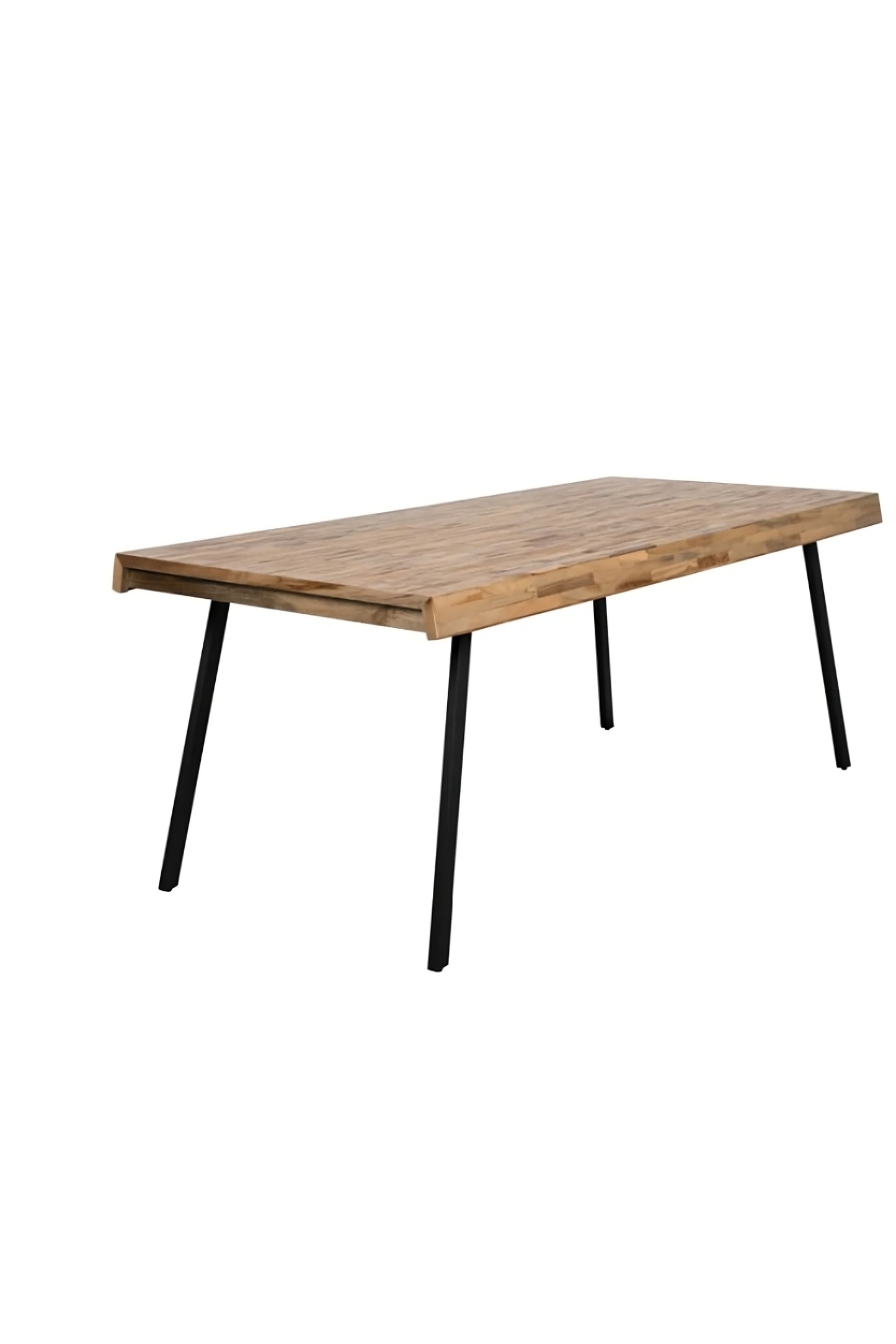 Natural Lacquered Teak Dining Table | DF Suri