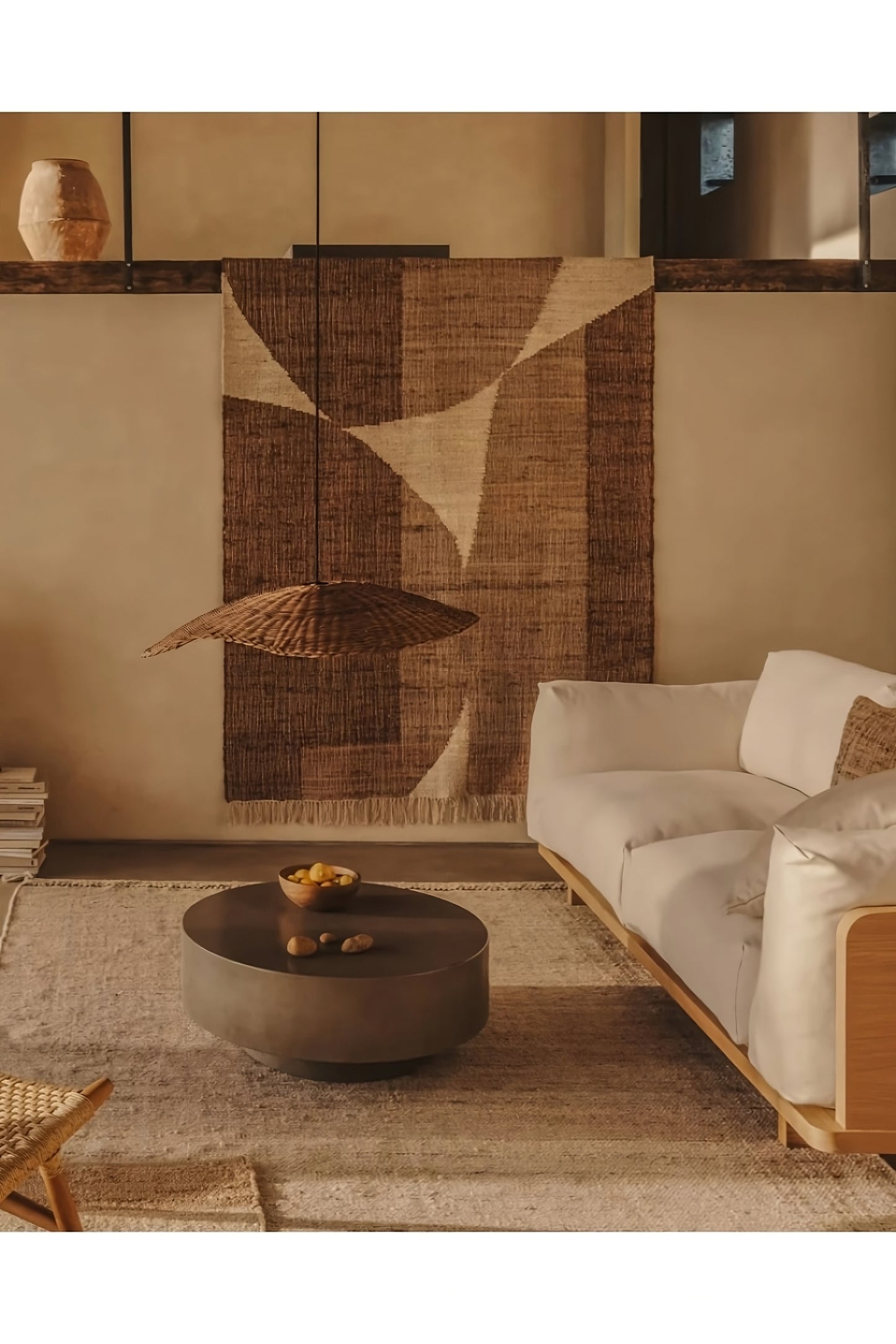 Natural Rattan Ceiling Lamp | La Forma Bisbal