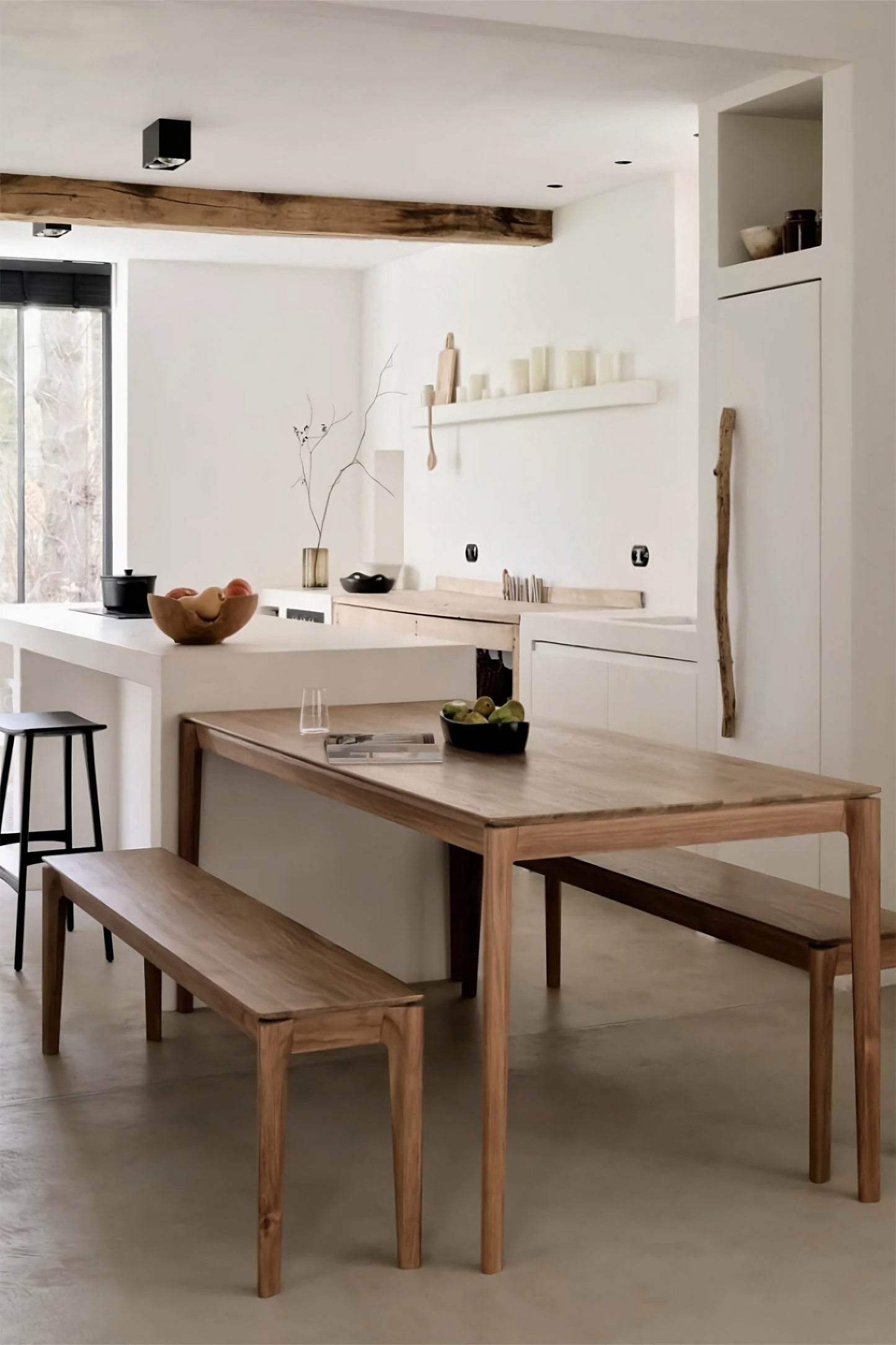 Natural Teak Bench | Ethnicraft Bok