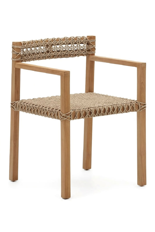 Natural Teak Outdoor Armchair (2) | La Forma Giverola