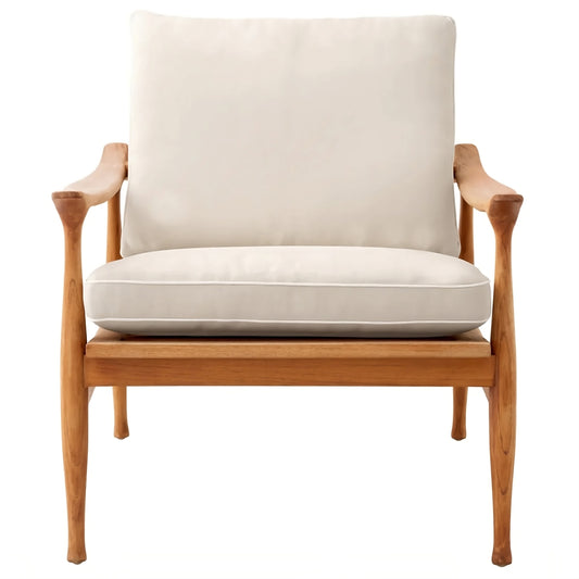 Natural Teak Outdoor Lounge Chair | Eichholtz Manzo