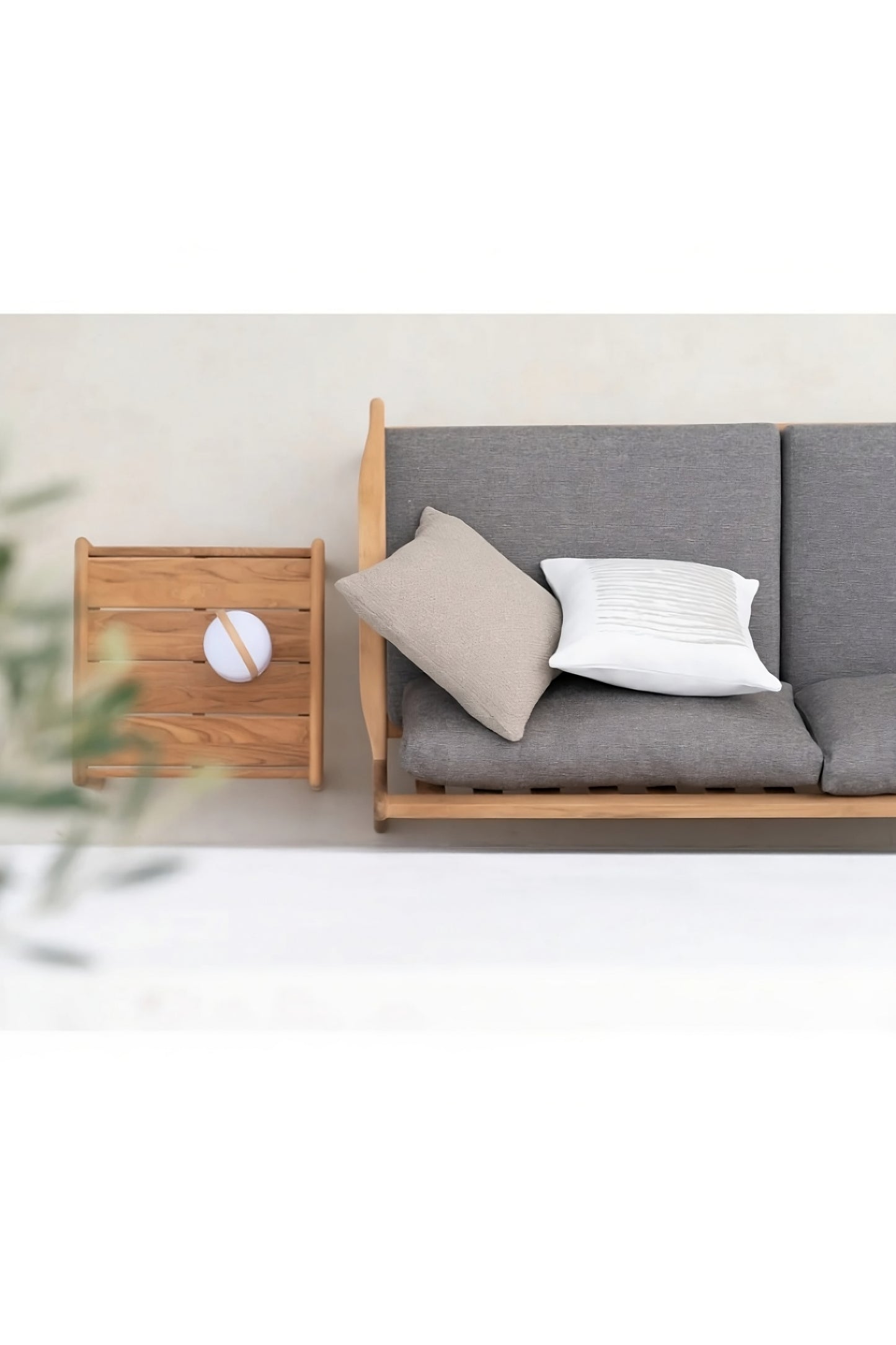 Natural Teak Outdoor Side Table | Ethnicraft Jack