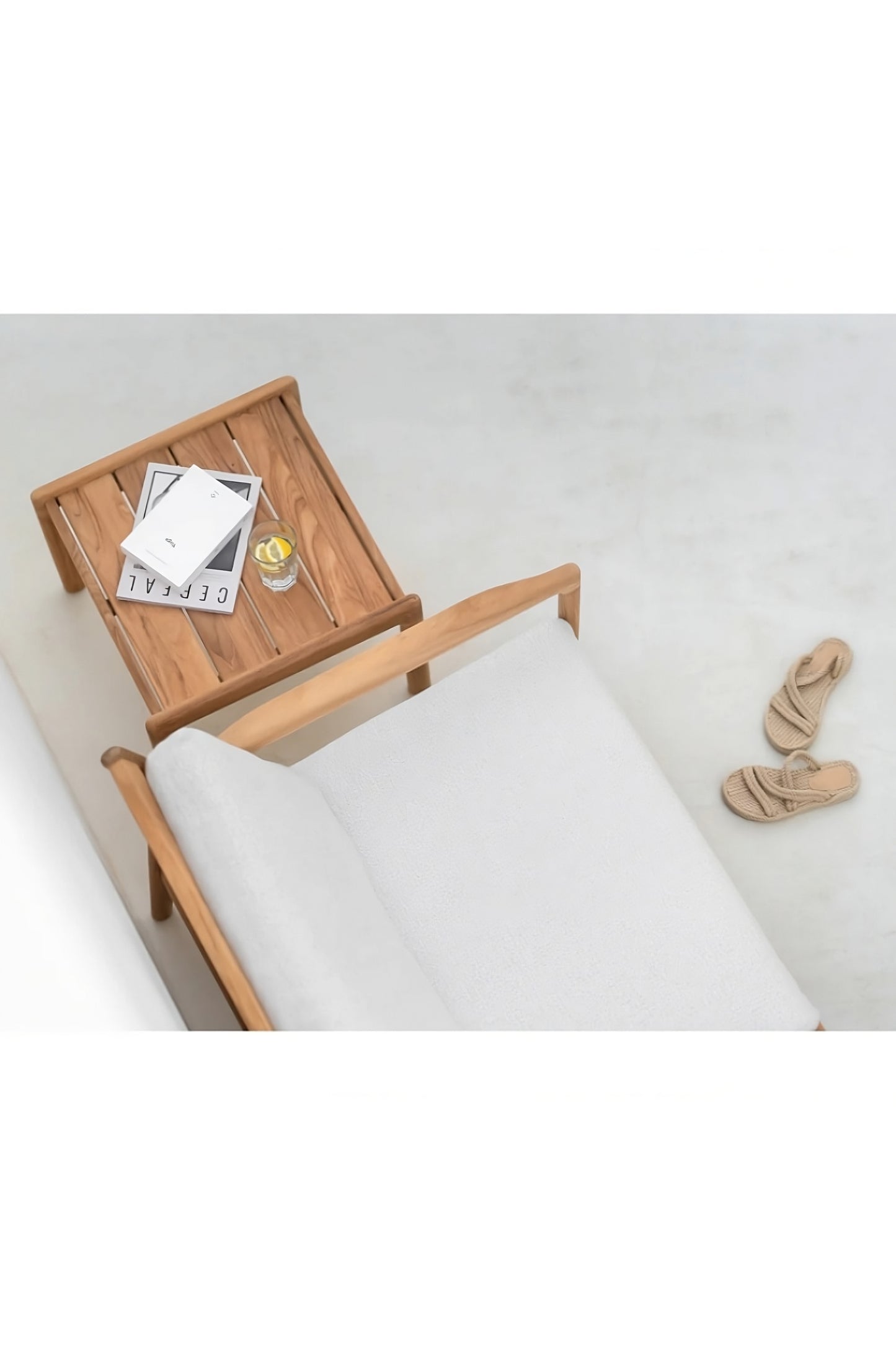 Natural Teak Outdoor Side Table | Ethnicraft Jack