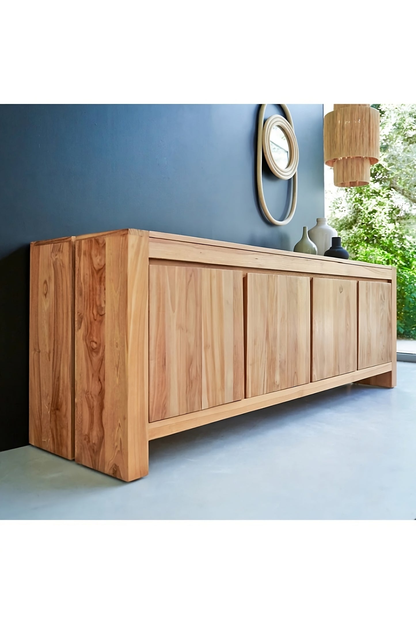 Natural Teak Sideboard | Tikamoon Eden
