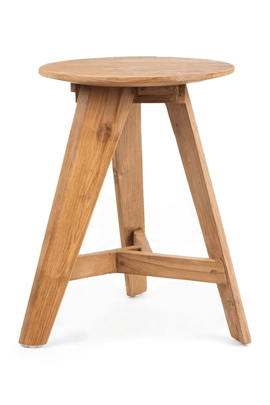 Natural Teak Wood Stool | dBodhi Berri