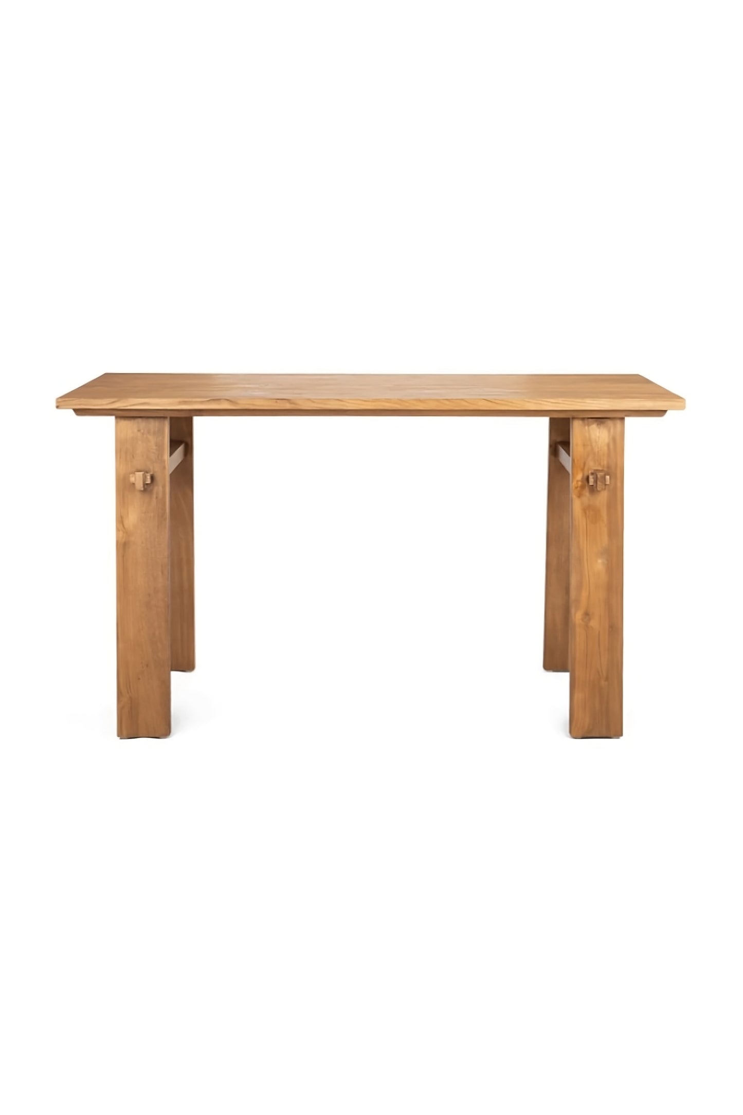 Natural Teak Wood Writing Desk | dBodhi Artisan