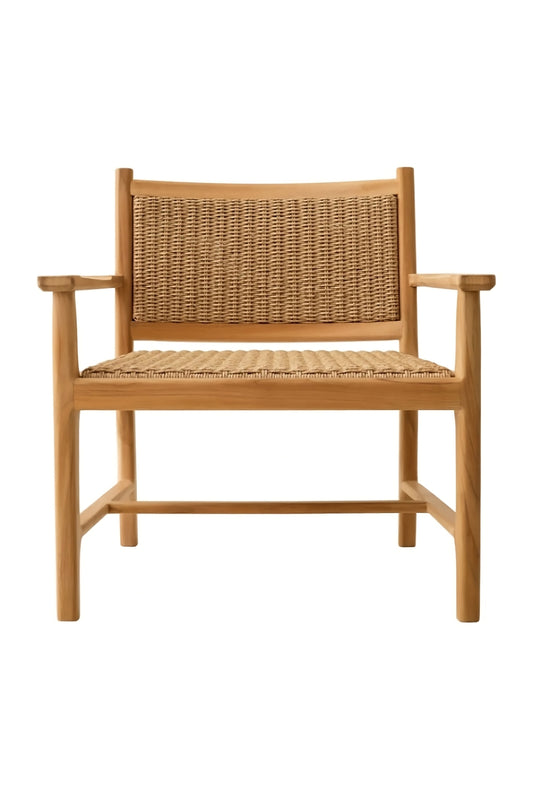 Natural Weave Outdoor Lounge Chair | Eichholtz Pivetti