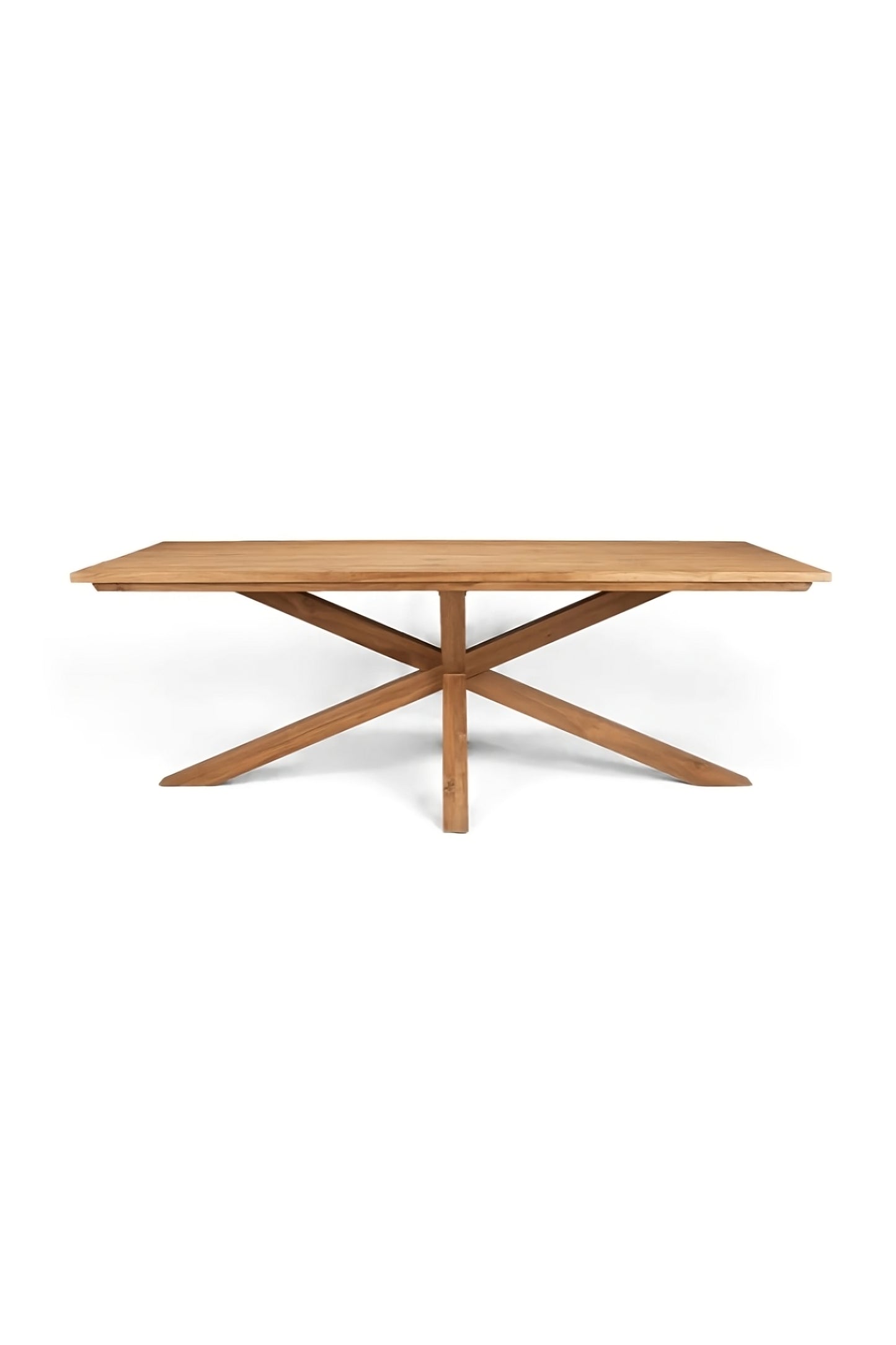 Natural Wooden Matrix Leg Dining Table | dBodhi Xono
