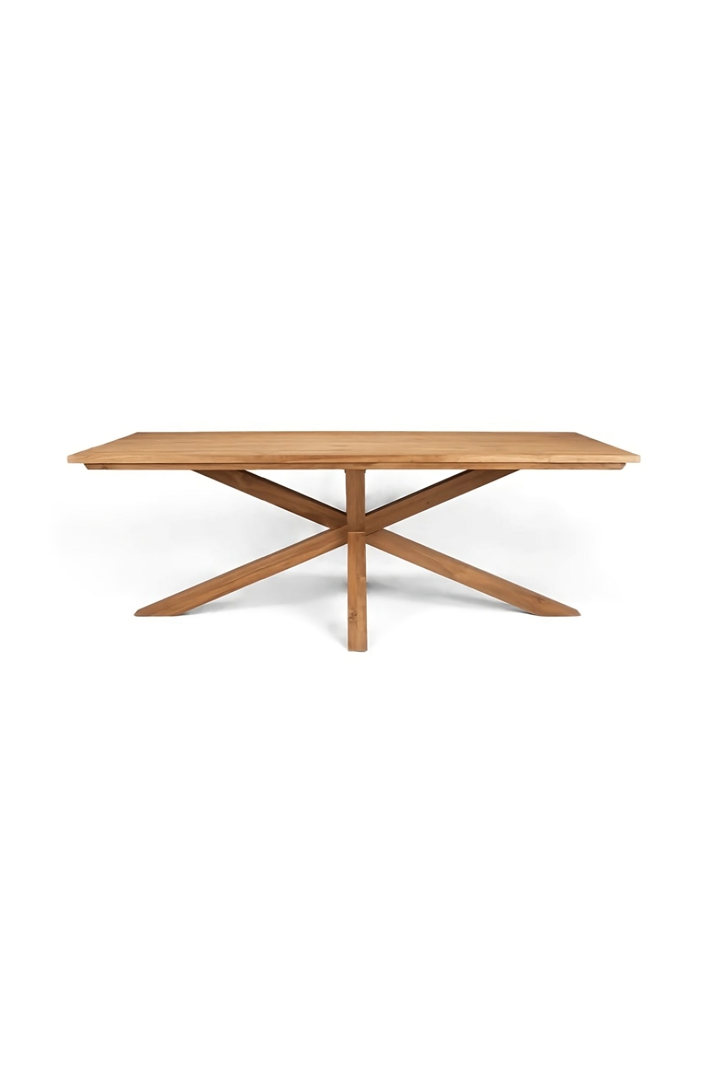 Natural Wooden Matrix Leg Dining Table | dBodhi Xono