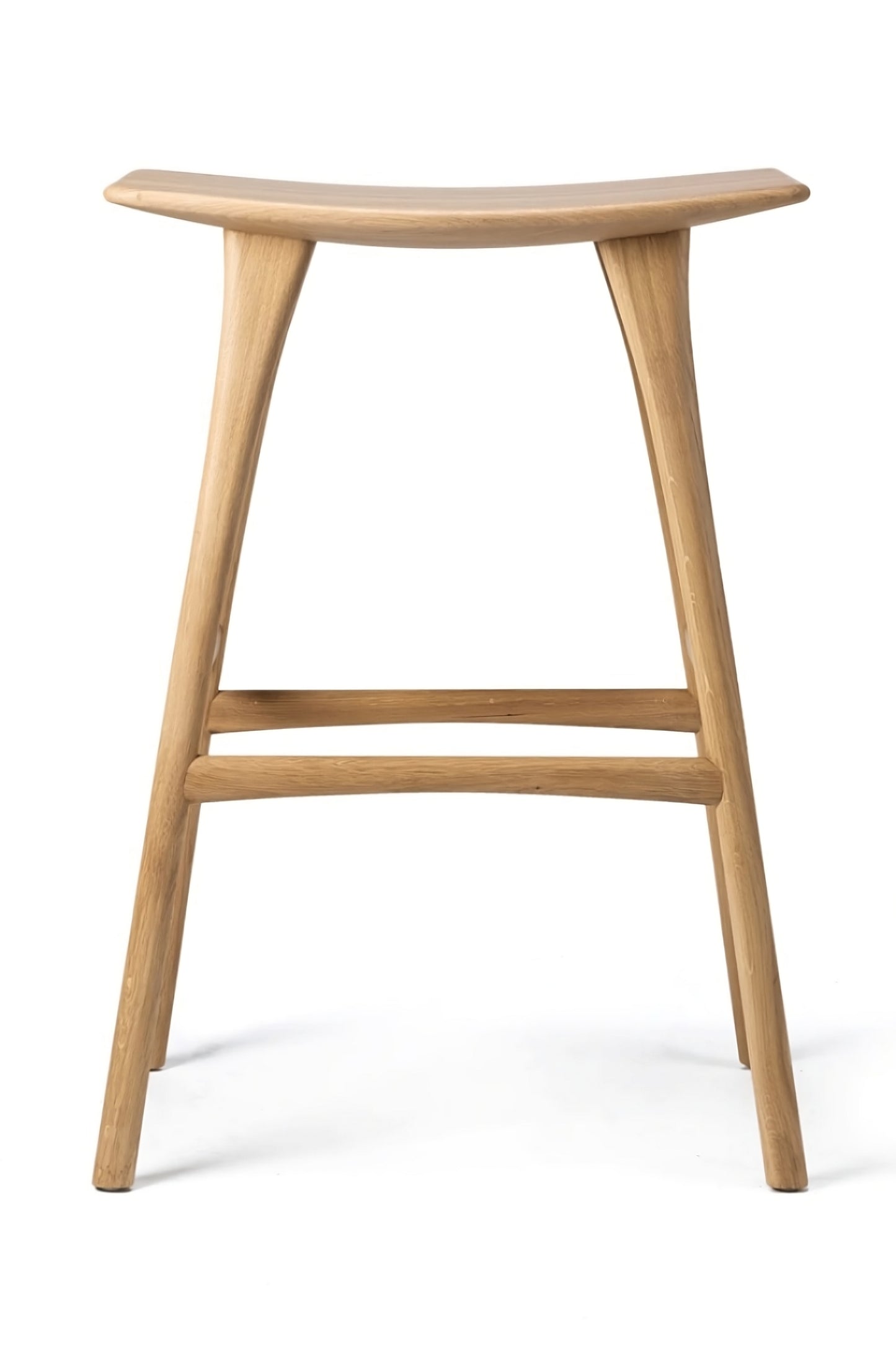 Oak Backless Bar Stool | Ethnicraft Osso