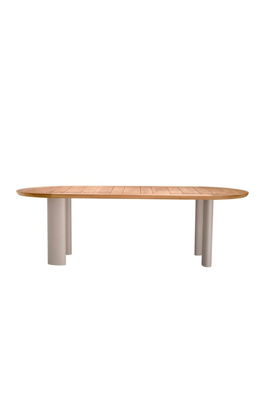 Oval Teak Outdoor Dining Table | Eichholtz Mogador