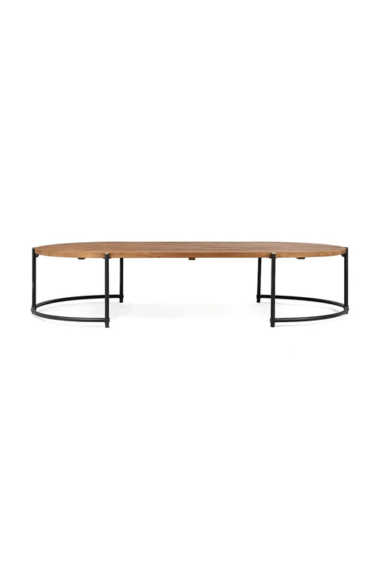 Oval Wooden Coffee Table | dBodhi Coco