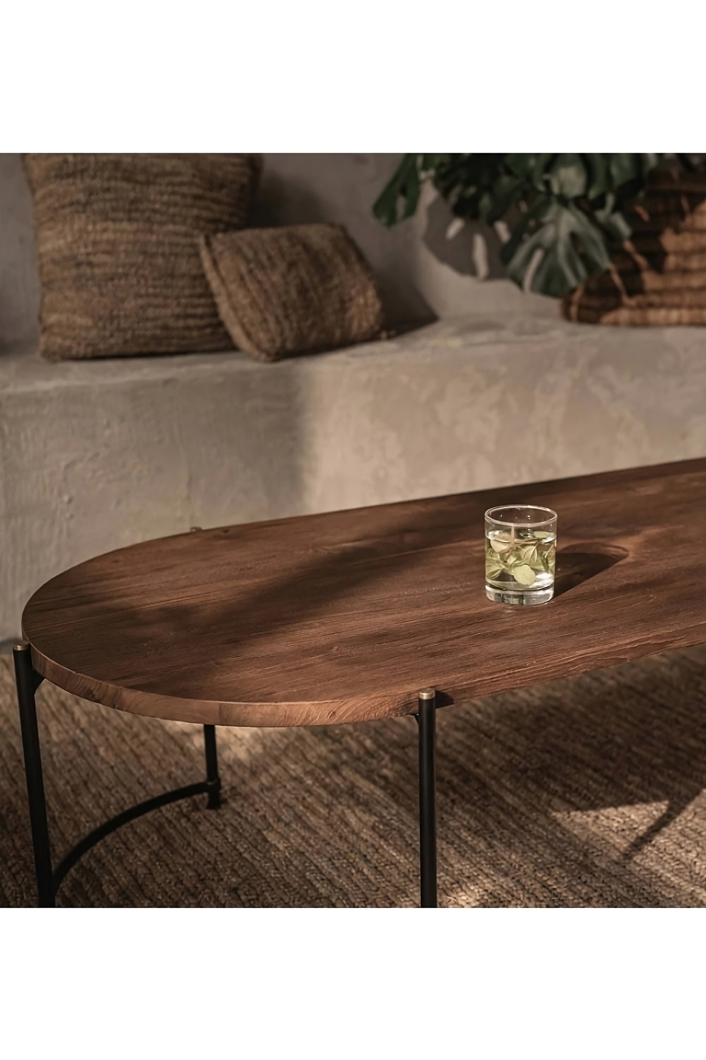 Oval Wooden Coffee Table | dBodhi Coco
