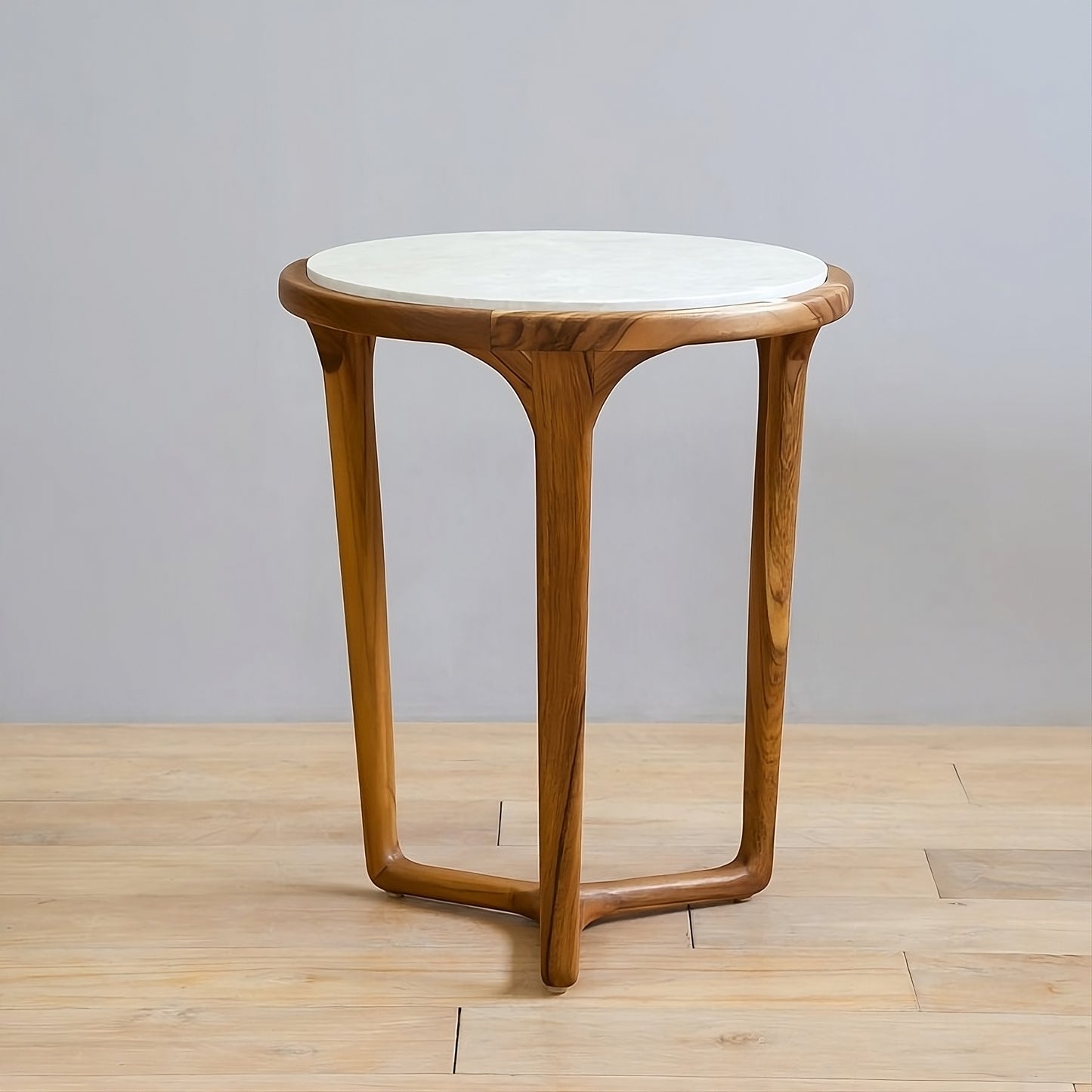 Coffee table with marble Round