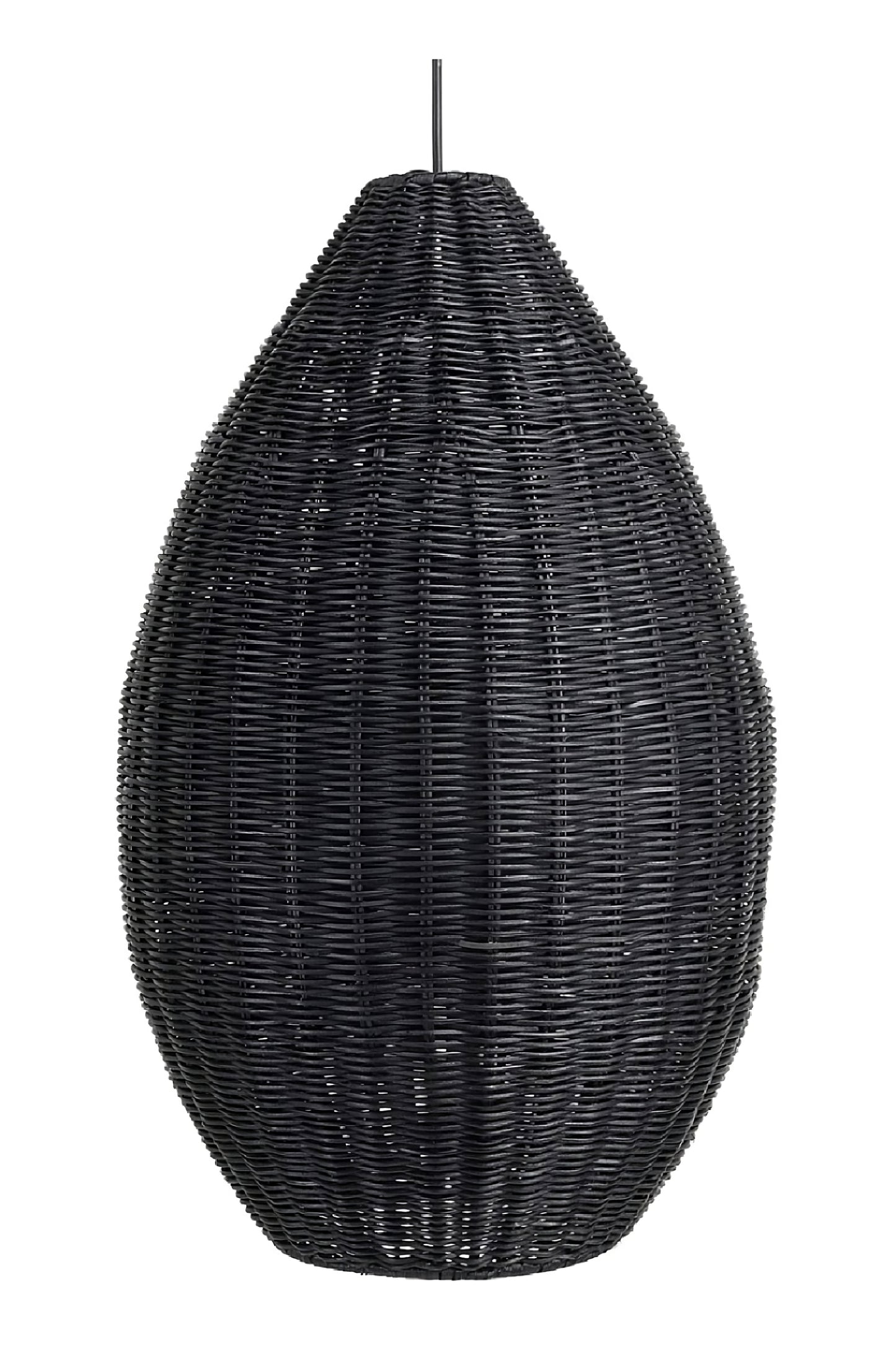 Rattan Teardrop Hanging Lamp M | Versmissen San Agnes