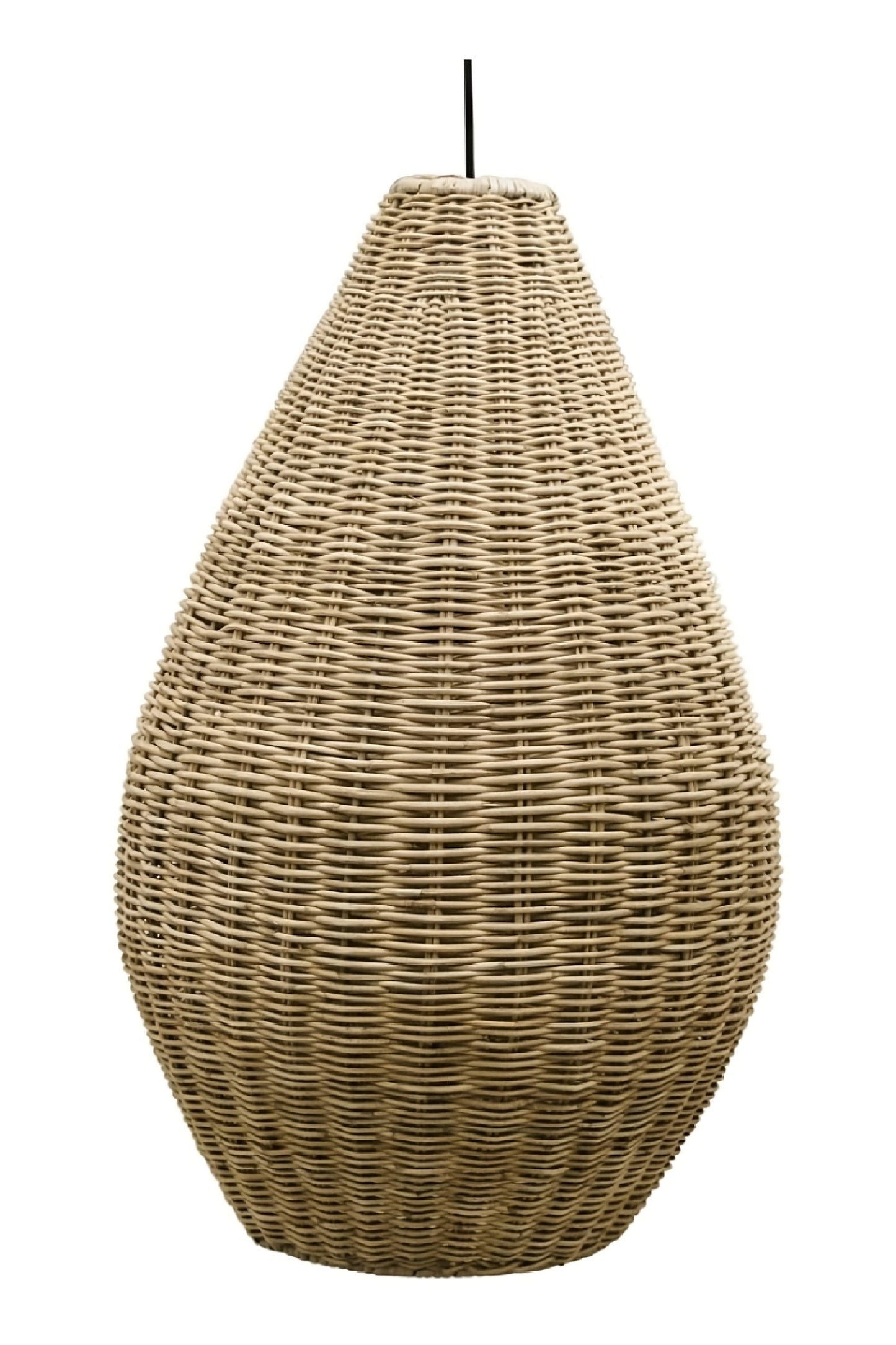 Rattan Teardrop Hanging Lamp M | Versmissen San Agnes