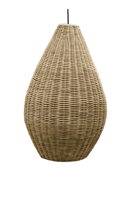 Rattan Teardrop Hanging Lamp S | Versmissen San Agnes
