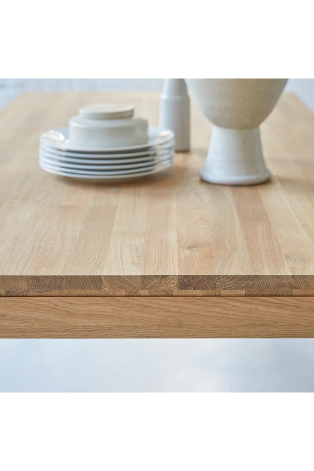 Rectangular Oak Dining Table | Tikamoon Eden