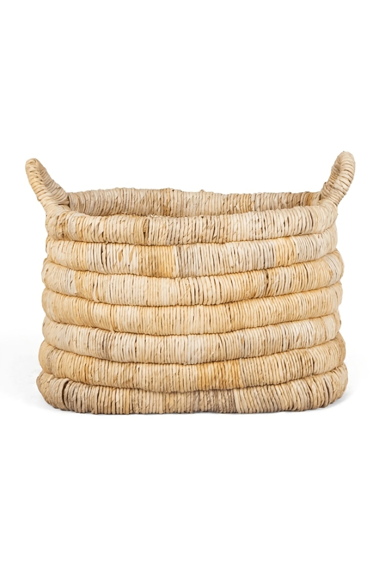 Rectangular Abaca Basket With Handle | dBodhi Caterpillar Sago
