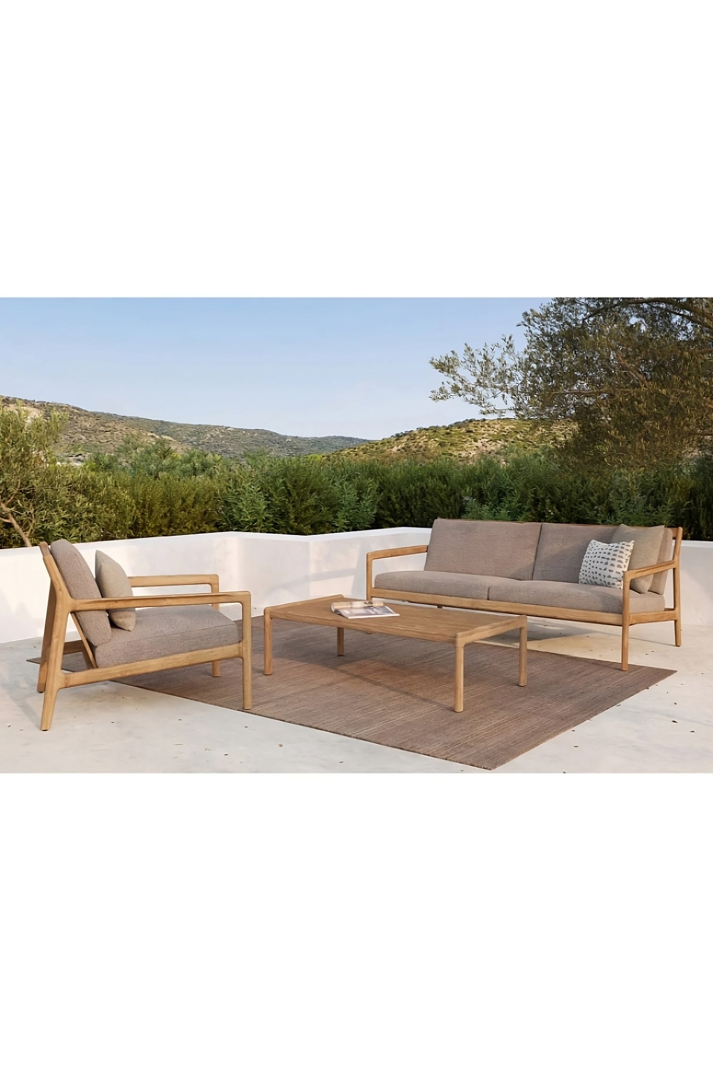 Rectangular Outdoor Coffee Table | Ethnicraft Jack