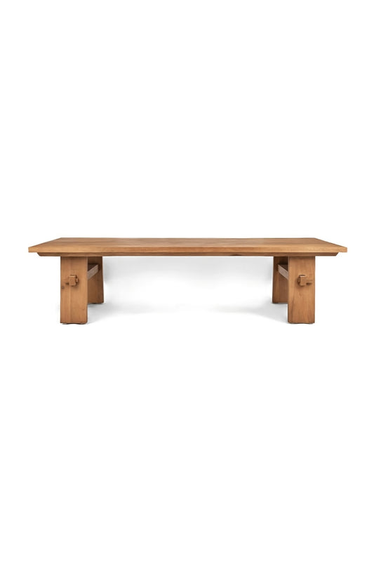 Rectangular Teak Wood Coffee Table | dBodhi Artisan