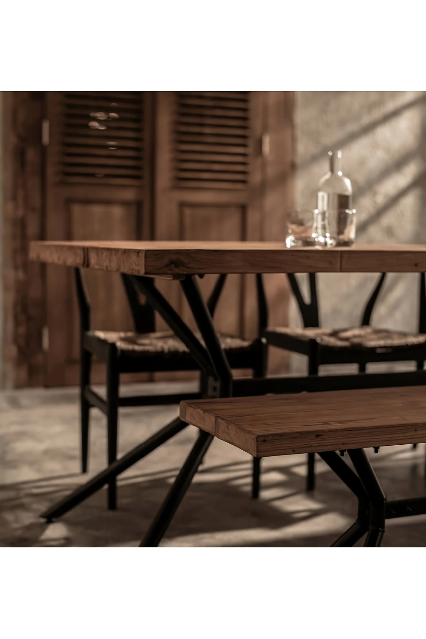 Rectangular Wooden Top Dining Table | dBodhi Oxo